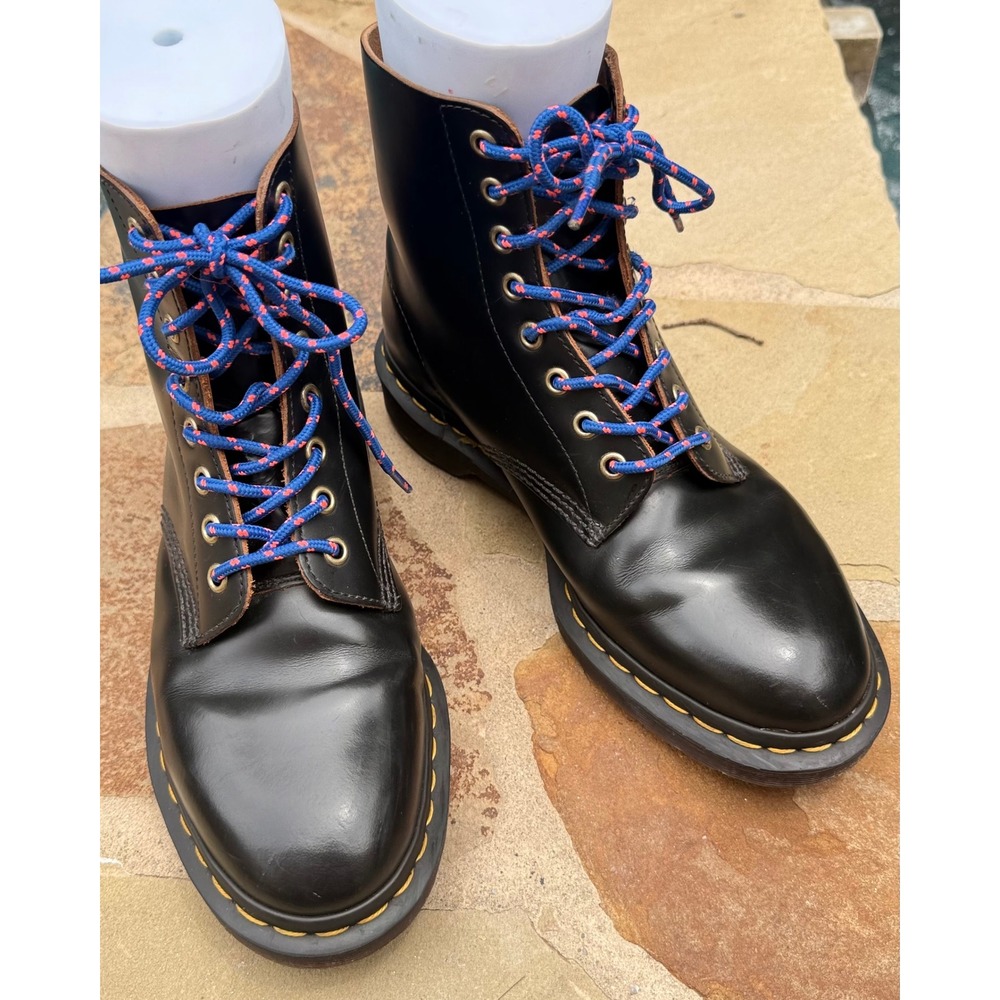 Dr. Martens 1460 Smooth Leather 8-Eye Boots Black UK 6 US Women's 8